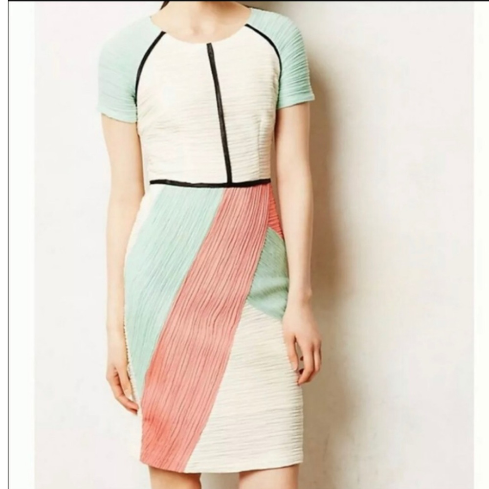 Anthropologie Multicolor Textured Dress